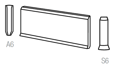 Sit-On Skirting - Bevelled Top Unicolore | Casalgrande Padana Sit-On Skirting - Bevelled Top Unicolore | Casalgrande Padana